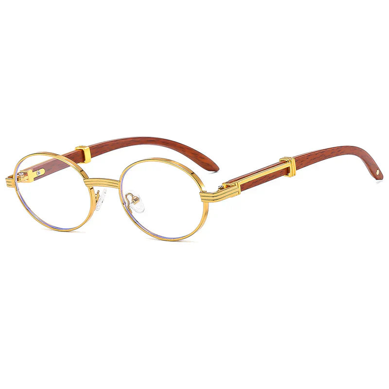 Stilvolle, nachhaltige Retro-Holzsonnenbrille. Unisex-Design mit UV400-Schutz, perfekt für bewusste Mode.