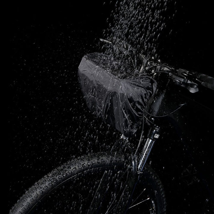 Funktionale Fahrrad Lenkertasche mit abnehmbarem Schultergurt, für Smartphone & persönliche Essentials.