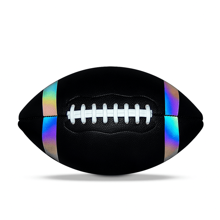 Hochwertiger Unisex Sportball, Größe 9, aus robustem PU-Leder für Rugby Training & Outdoor Spiele.