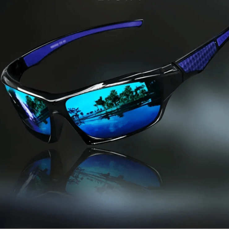 Leichte unisex Rundsonnenbrille, polarisiert, UV400 Schutz, mit Metallrahmen. Perfekt für Damen und Herren.