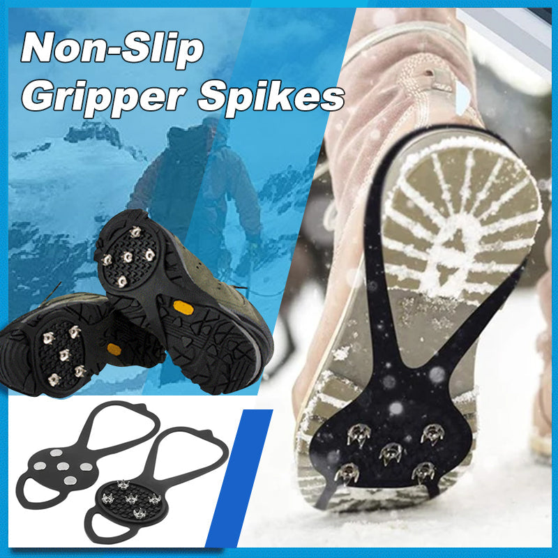 Unisex Rutschfeste Spikes für sicheren Halt auf Eis & Schnee beim Wandern im Outdoor.