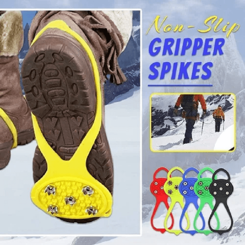 Rutschfeste Spikes für Schuhe: Sicherer Grip auf Eis & Schnee. Unisex Eiskrallen.