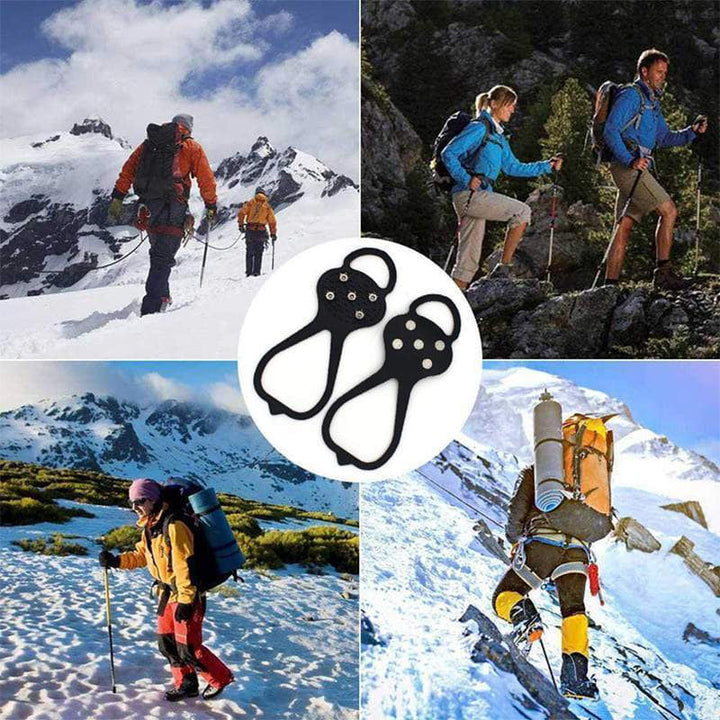 Bereit für den Winter: Rutschfeste Spikes für Schuhe, bieten optimalen Grip auf Eis & Schnee.