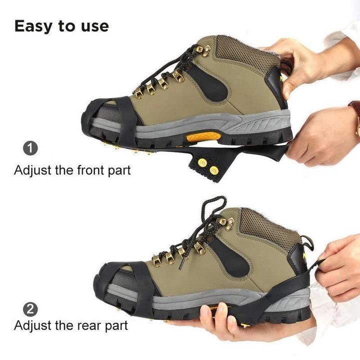 Unisex Spikes für sicheren Halt auf Eis & Schnee, ideal für Winter-Outdoor-Aktivitäten.