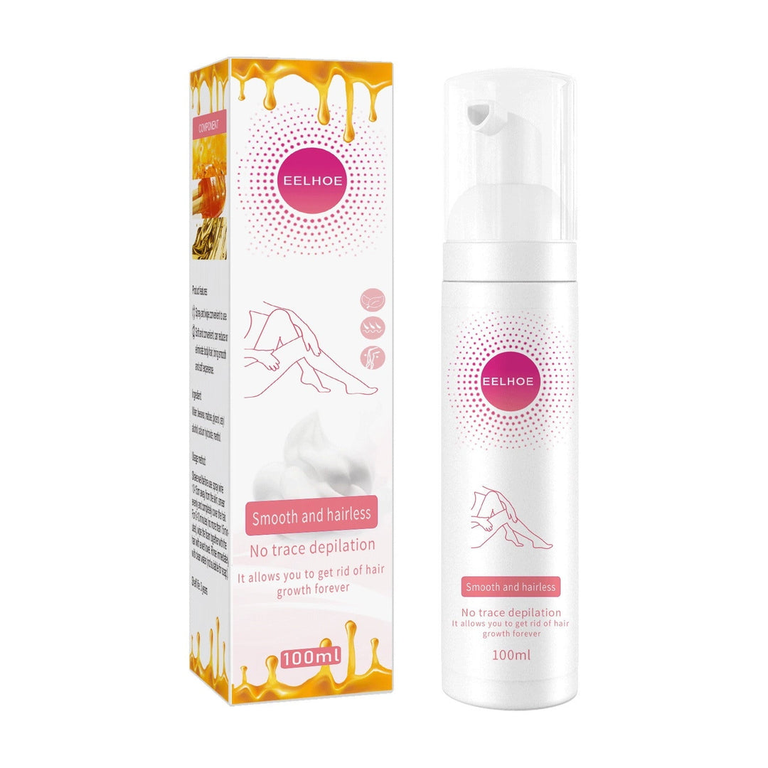 Hochwirksames Unisex Haarentfernungsspray für seidig glatte Haut. Schnell, sanft und leicht in der Anwendung.
