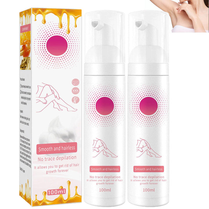 Vermeide Schmerzen mit diesem sanften Haarentfernungsspray für dauerhaft glatte Haut – die Waxing-Alternative.