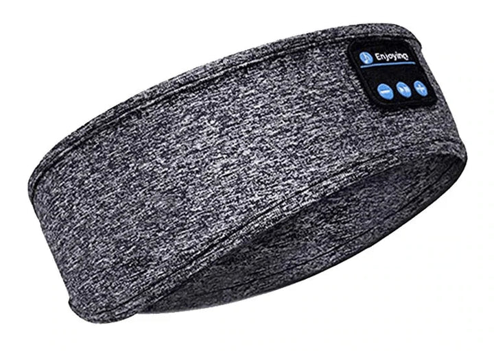Komfortable Schlafmaske mit integrierten Bluetooth-Kopfhörern. Perfekt für Audio-Entspannung und ungestörte Nachtruhe.