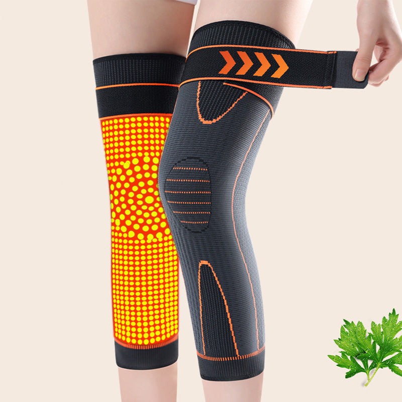 Unisex selbstwärmende Kniebandage mit Wermut, lindert Gelenkschmerzen effektiv und fördert Mobilität.