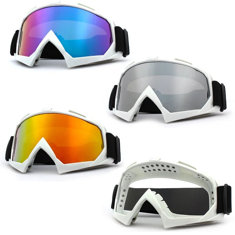 Helmkompatible Unisex Skibrille für Wintersportler, winddicht & beschlagfrei, klare Sicht auf der Piste.