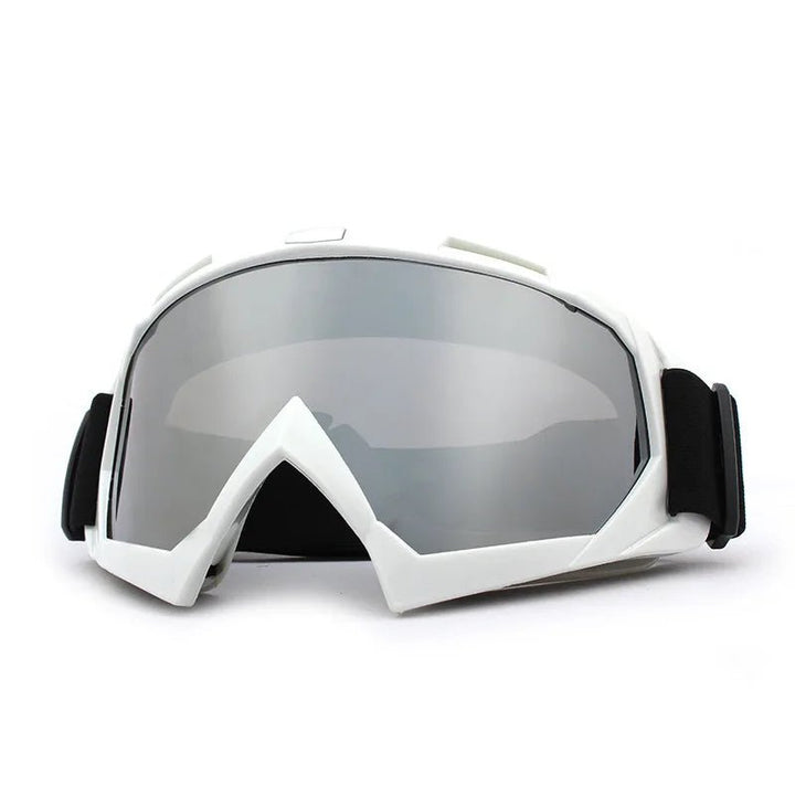 Unisex Skibrille winddicht, beschlagfrei & helmkompatibel. UV-Schutz für sichere Wintersicht.