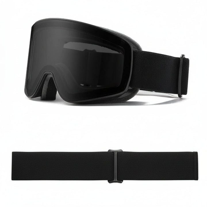 Professionelle Skibrille für Herren & Damen mit Antibeschlag-Doppelglas & umfassendem UV-Schutz beim Wintersport.