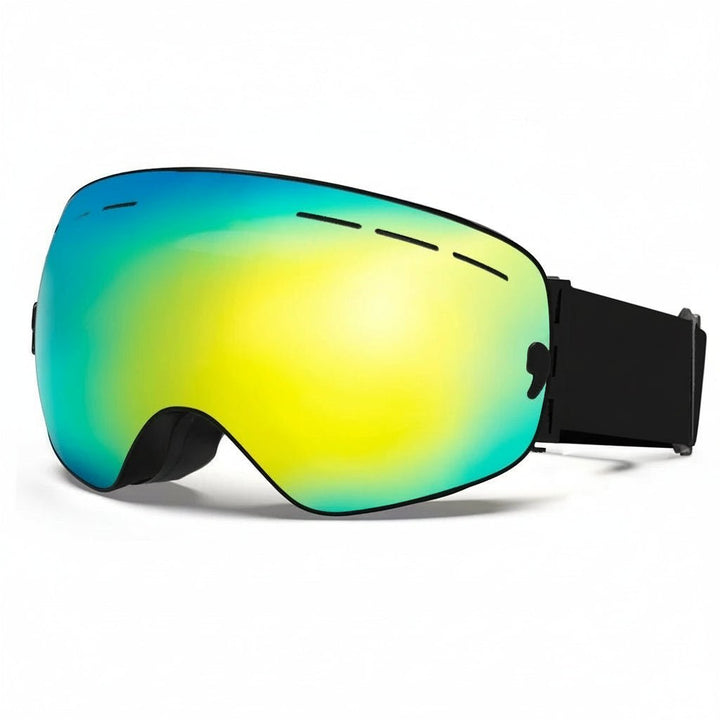 Langlebige Outdoor Skibrille mit kratzfesten Polycarbonat-Wechselgläsern. Ideal für extreme Wintersport.