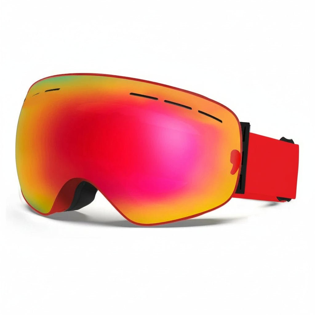 OTG Skibrille für Brillenträger: Unisex-Modell mit Wechselgläsern, UV400-Schutz und Antibeschlag.