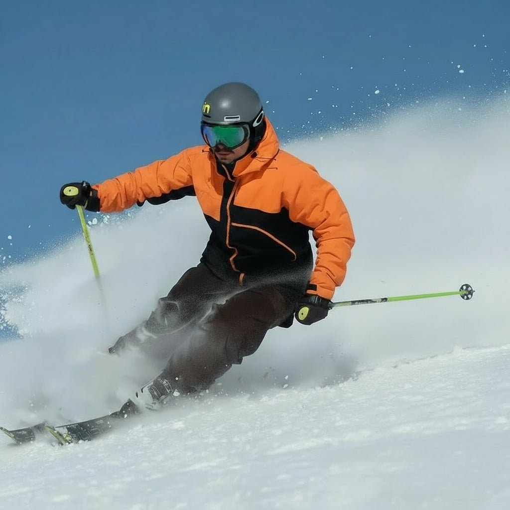Robuste Unisex Skigurte mit Klettverschluss für sicheren Ski- & Snowboardtransport, aus strapazierfähigem Nylon.