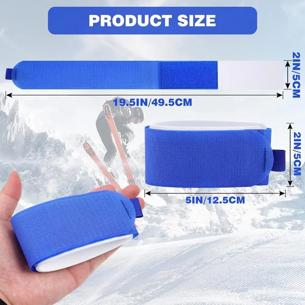 Unisex Skigurt-Set (2 Stück) für den einfachen und sicheren Transport von Ski & Snowboard-Ausrüstung.