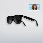 Schwarze Sonnenbrille