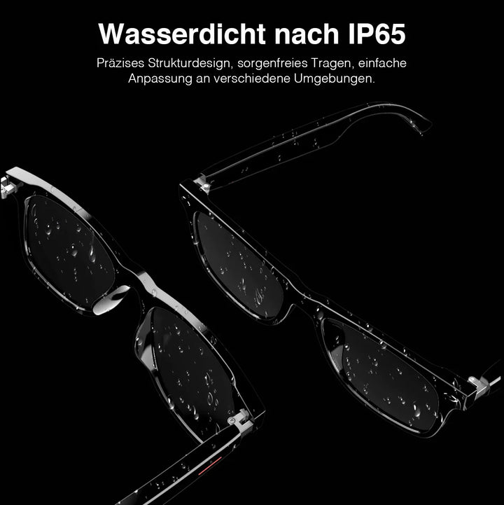 Vielseitige Unisex Smart-Brille: Kamera, Bluetooth Audio, Blaulichtfilter. Ein innovatives Freisprech-Gadget für jeden Tag.