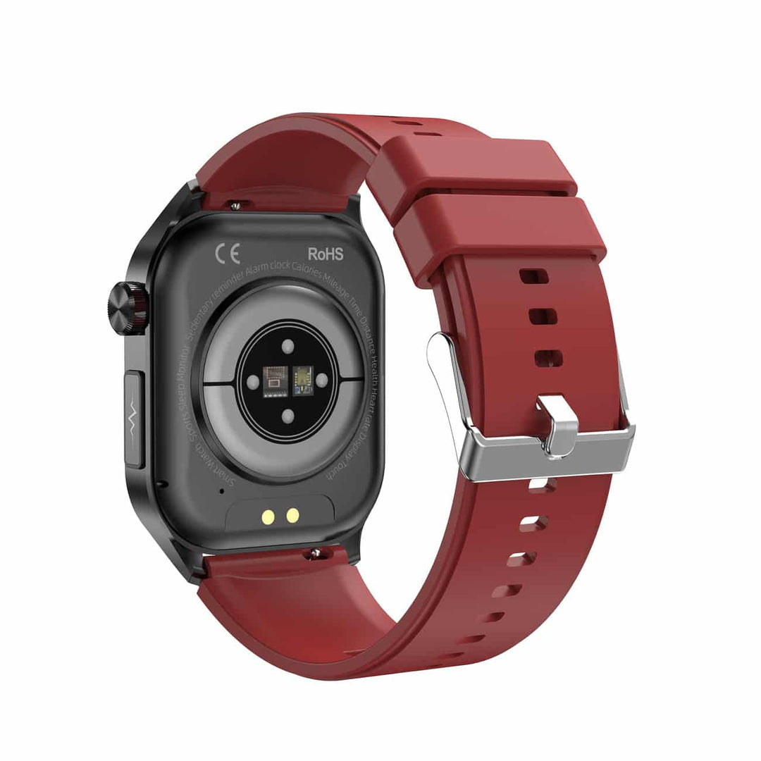 Stilvolle Unisex Smartwatch mit personalisierbaren Zifferblättern, für Fitness und Wohlbefinden.