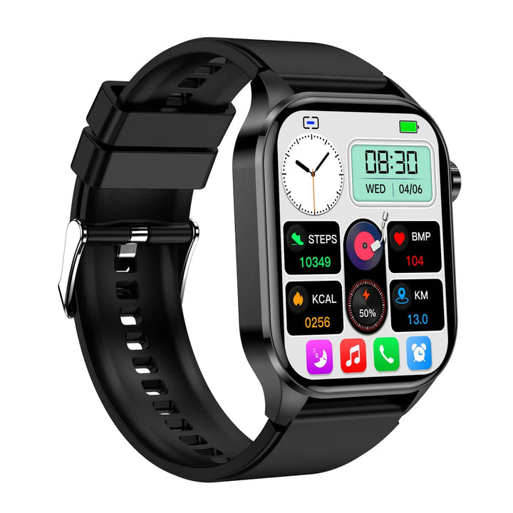 Vielseitige Unisex Smartwatch mit fortschrittlichen Gesundheitsfunktionen für ein aktives Leben.