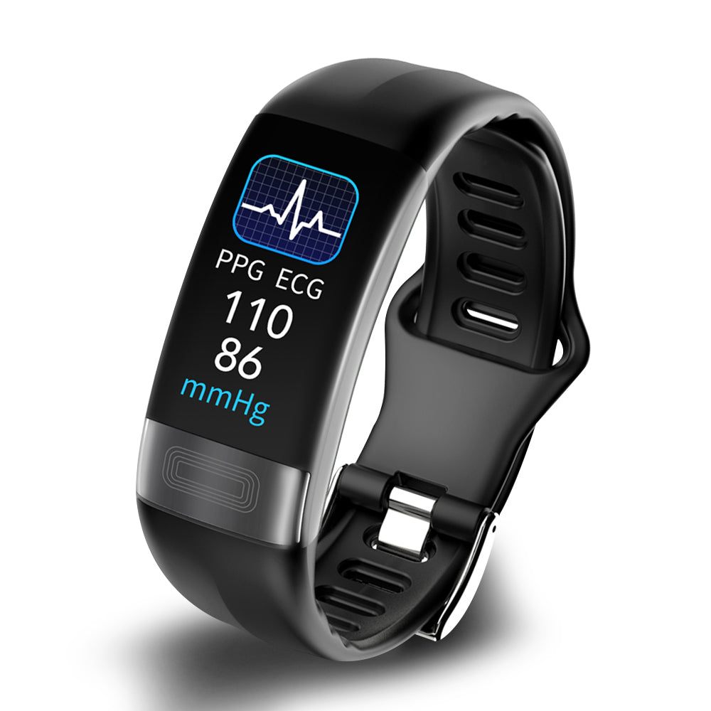 Unisex Smartwatch mit Blutdruck-, EKG-, Herzfrequenz- & Schlaf-Tracking. Idealer Fitnesstracker für Ihre Gesundheit.