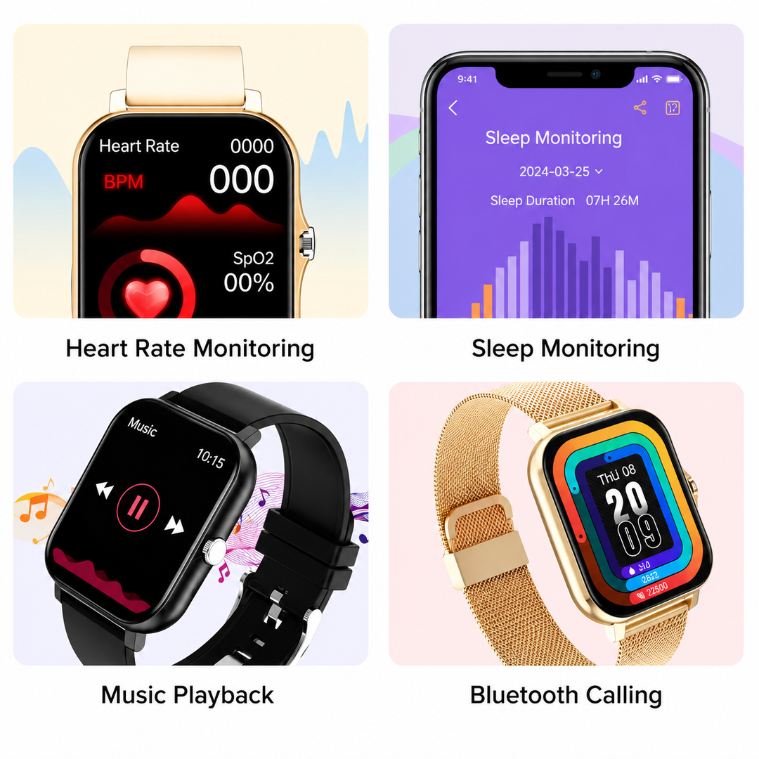 Robuste Bluetoothuhr im Einsatz beim Training, misst Herzfrequenz und Schritte als verlässlicher Tracker.