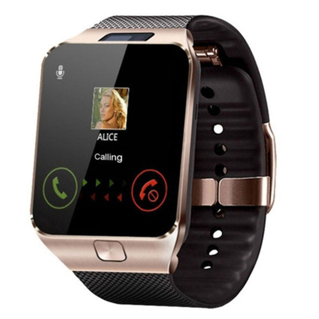 Vielseitige Smartwatch für Damen & Herren mit SIM-Slot, Bluetooth, Kamera, Touchscreen und präzisem Fitness Tracker.