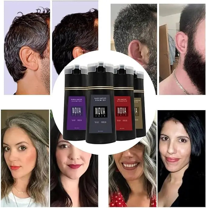 Auffrischung der Haarfarbe mit Sofort Färbe Shampoo. Verleiht blassen Tönen neuen Glanz & Intensität.