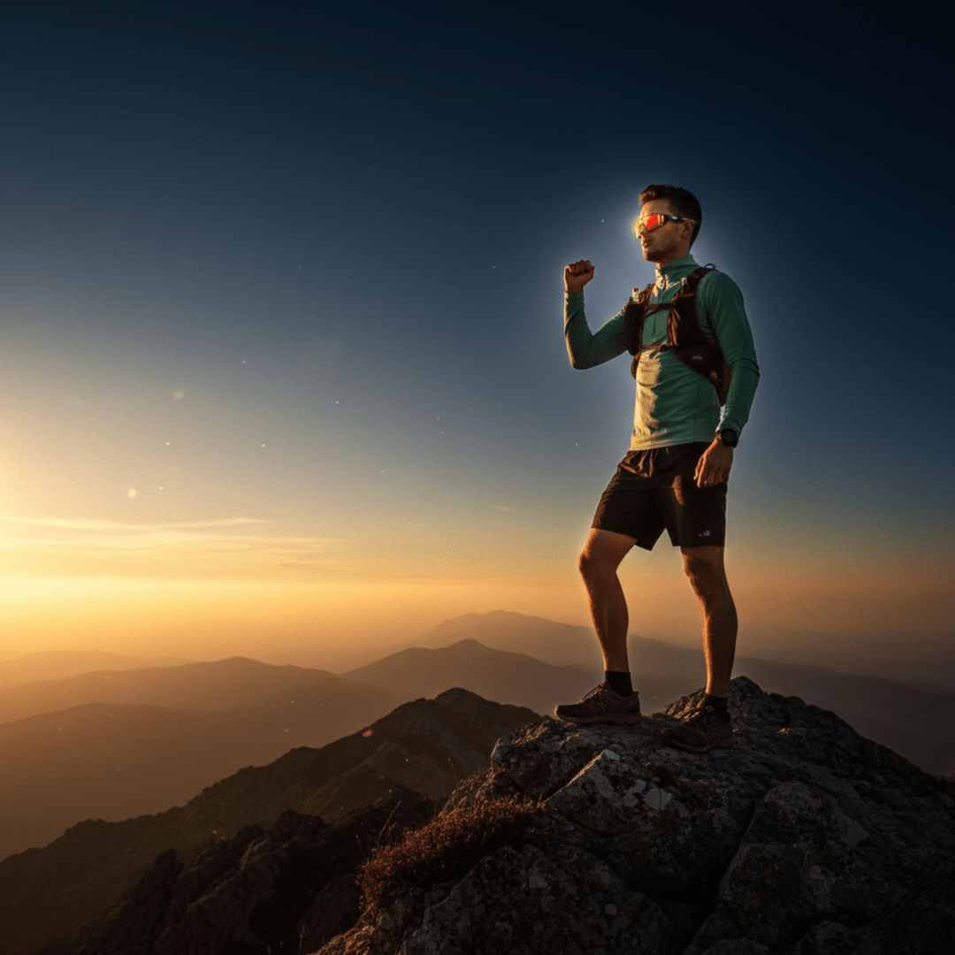 Solarion Sonnenbrille, perfekt für Laufen & Outdoor. Bietet Blendschutz und UV400 Schutz.