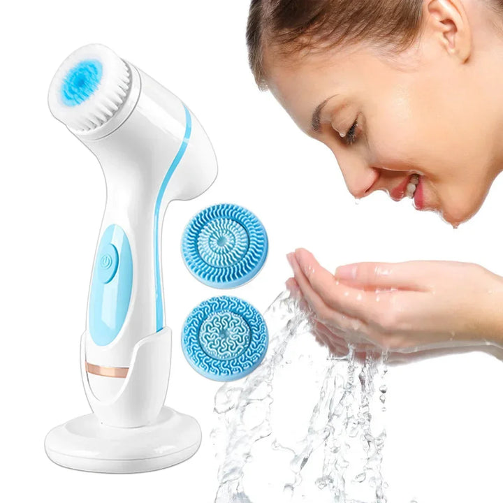 Unisex Sonic Gesichtsreinigungsbürste für Tiefenreinigung, Porenreinigung & Hautpflege.