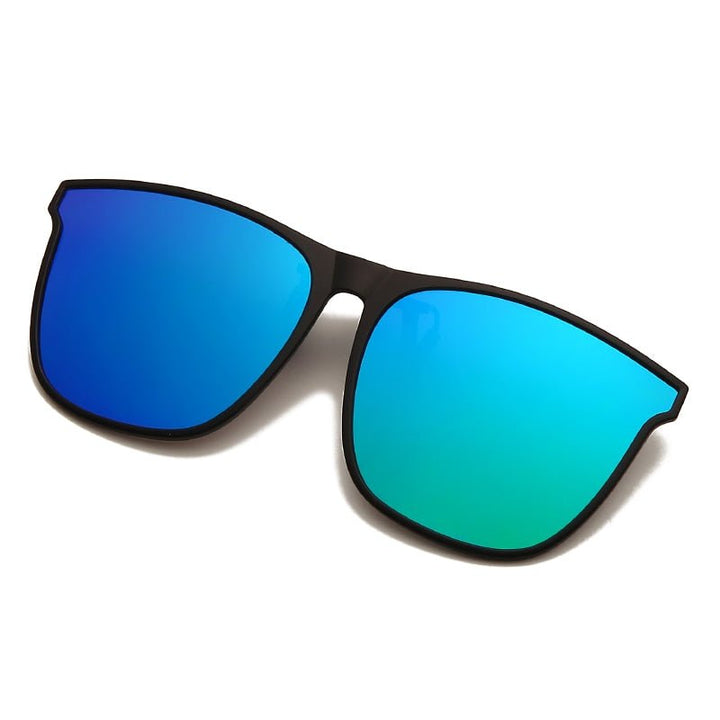 Unisex Sonnenbrillen-Aufsatz mit UV-Schutz für Korrekturbrillen; ideal für Fahrer und Outdoor-Aktivitäten.