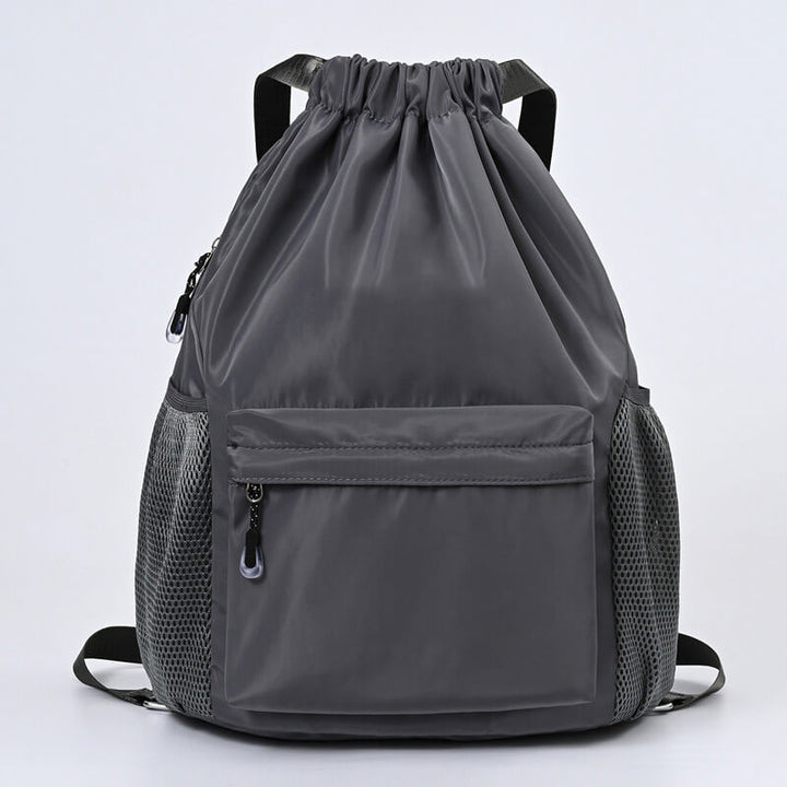 Unisex Sport-Kordelzug-Rucksack aus Polyester für Fitness & Reise.
