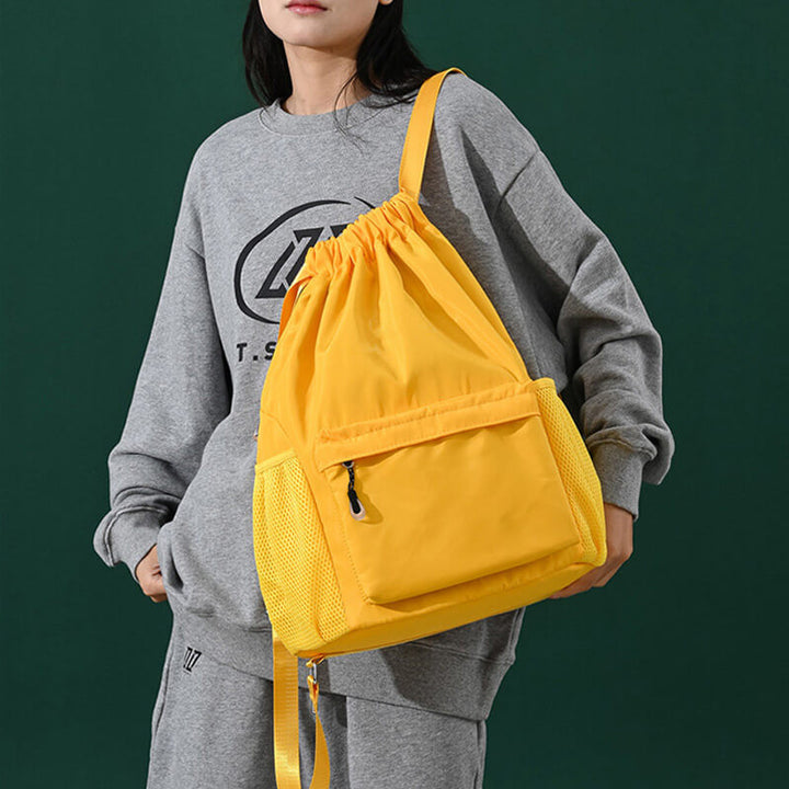 Sportrucksack mit Kordelzug, ideal als Gymtasche, Reisetasche & Daypack für Outdoor.