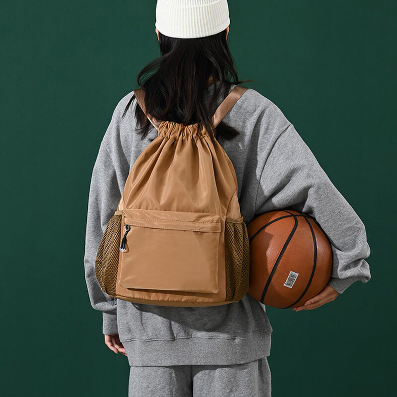 Unisex Fitness-Rucksack mit Kordelzug, ideal für Sport, Reisen & täglichen Gebrauch.