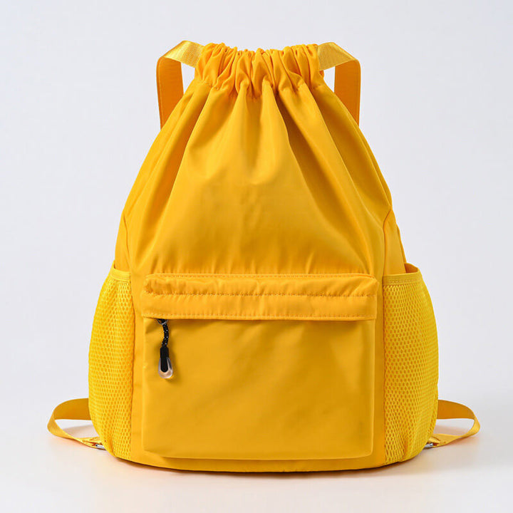 Kompakter Kordelzug-Rucksack für Reisen, Tagesausflüge & Handgepäck.