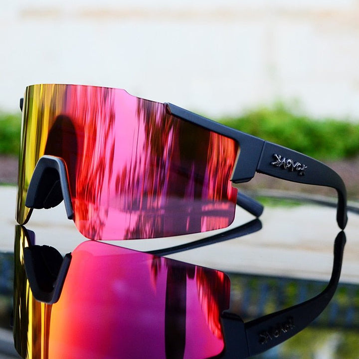 Leichte Laufbrille für Damen und Herren. Sport-Sonnenbrille mit UV-Schutz, ideal für Outdoor-Sport & aktives Leben.