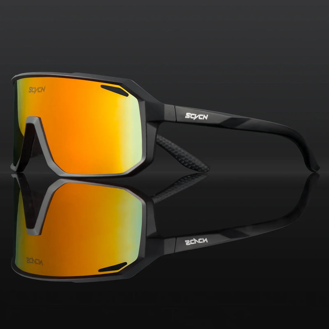 Moderne Unisex Sonnenbrille für Sport und Freizeit, mit UV400 Schutz.