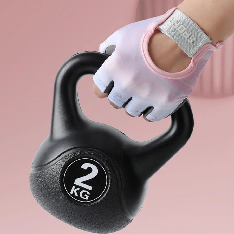 Halbfinger Fitnesshandschuhe für Damen & Herren. Perfekter Grip beim Krafttraining & Workout.