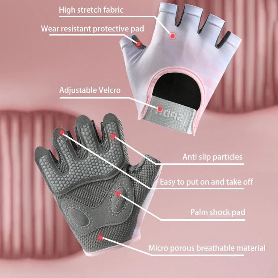 Unisex Workout-Handschuhe. Verbessern den Grip bei Fitness, Krafttraining und Gymnastik.