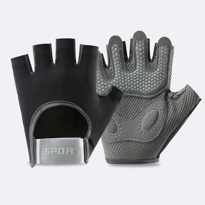 Halbfinger Gymnastikhandschuhe unisex. Für effektives Krafttraining & optimalen Grip.