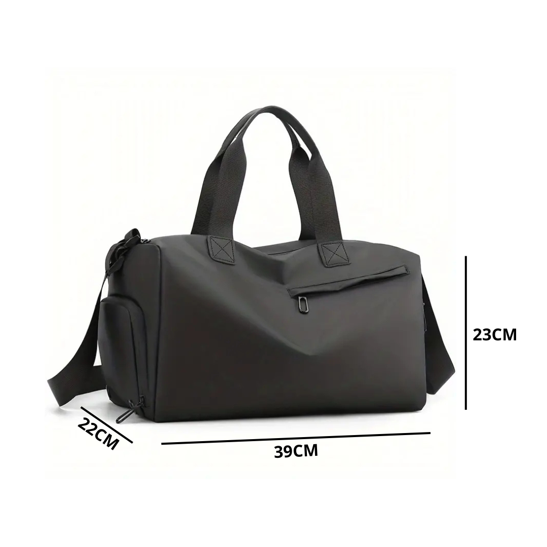 Geräumige & kompakte Unisex Sporttasche, wasserdicht mit Schuhfach, ideal für Sport und Kurztrip.