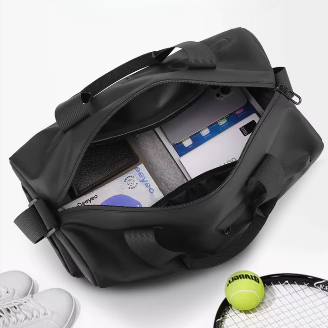 Unisex Reisetasche wasserdicht für Kurztrips & Sport, mit praktischem Schuhfach. Robust & geräumig.