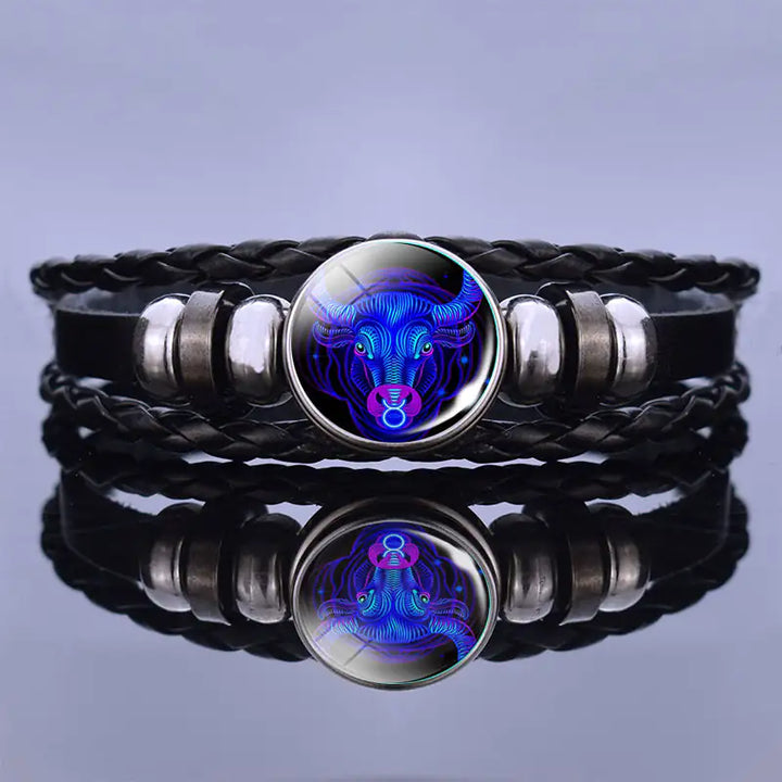 Hochwertiges Unisex Schutzarmband aus Lapislazuli & Sodalith, ein Energie-Glücksbringer für jedes Sternzeichen.