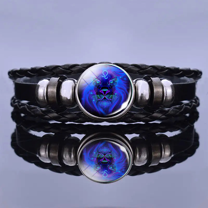 Sternzeichen-Armband: Unisex Schutzarmband aus Lapislazuli & Sodalith. Dein täglicher Glücksbringer.