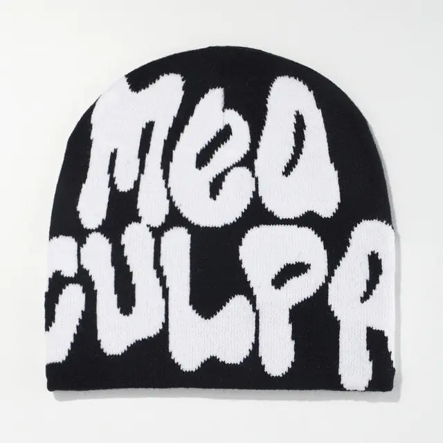 Urbaner Look: Stilvolle Unisex Mütze, Y2K-Flair für den modernen Winter.