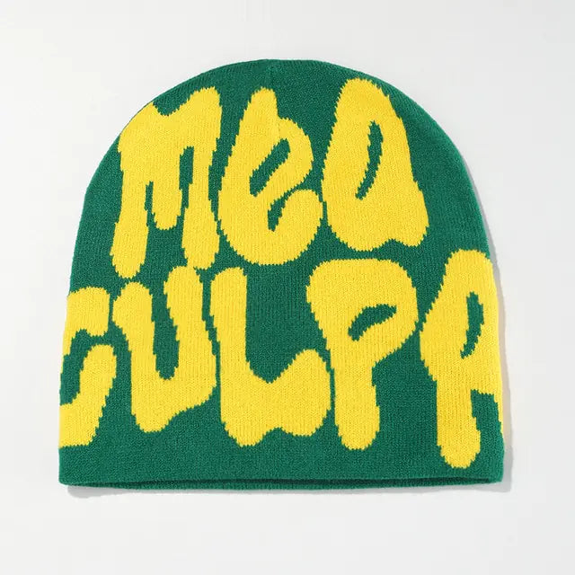 Komfortable Strickmütze, warm und weich, das ideale Unisex Accessoire für Winter.