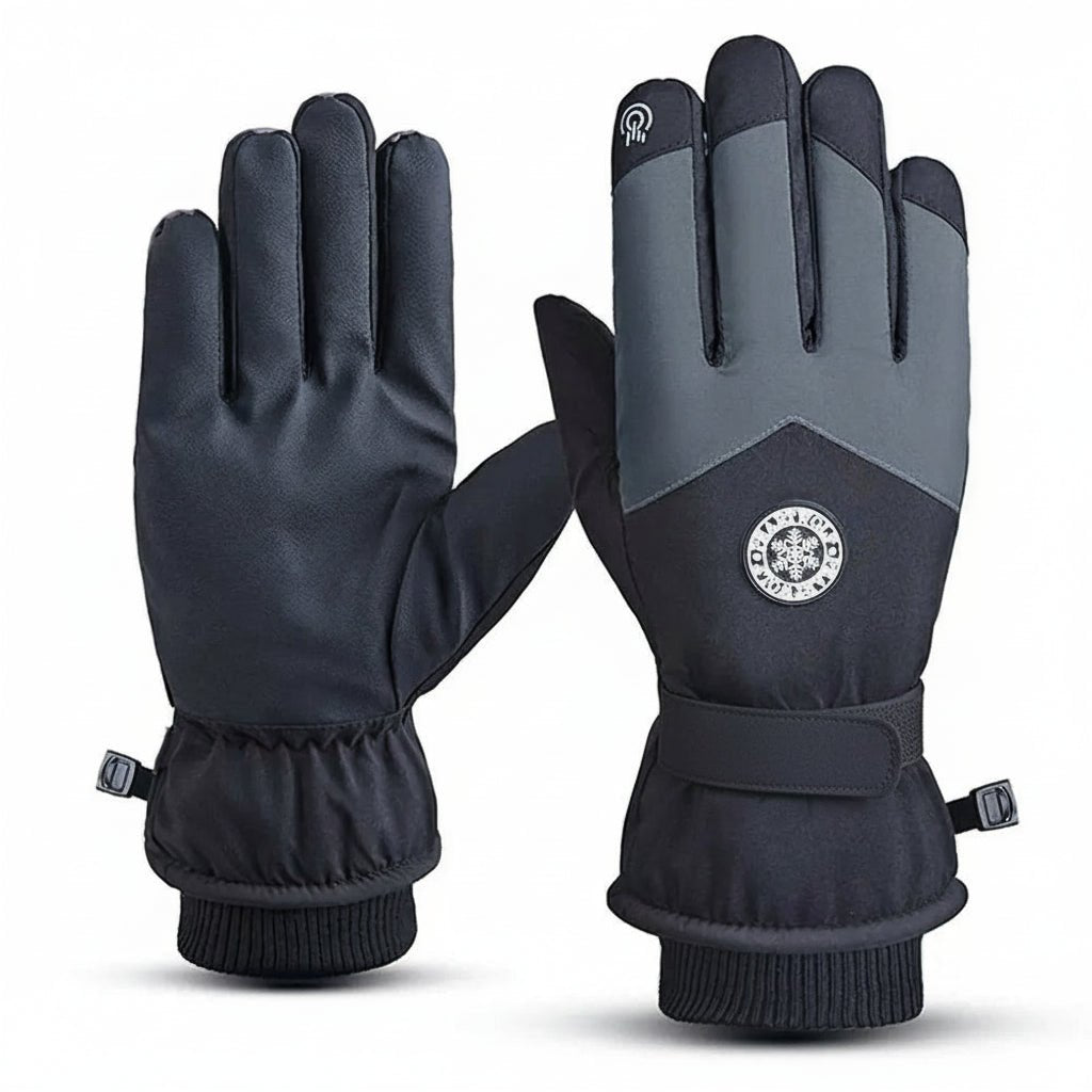 Unisex Sport-Skihandschuhe, wasserdicht & rutschfest, mit Touchscreen-Fähigkeit für optimale Performance im Schnee.