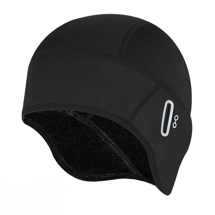 Unisex Thermo Sportmütze aus winddichtem Fleece, ideal für Outdoor-Sport wie Radfahren & Skifahren.