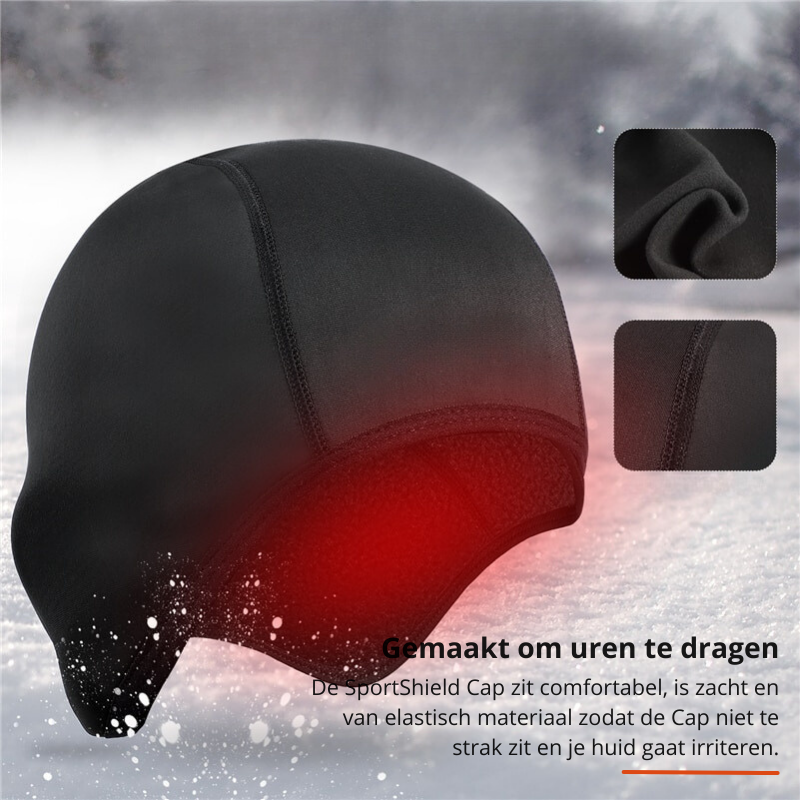 Radfahren Wintermütze, helmkompatibel, aus Thermo-Fleece, schützt Kopf & Ohren optimal vor Kälte & Wind.
