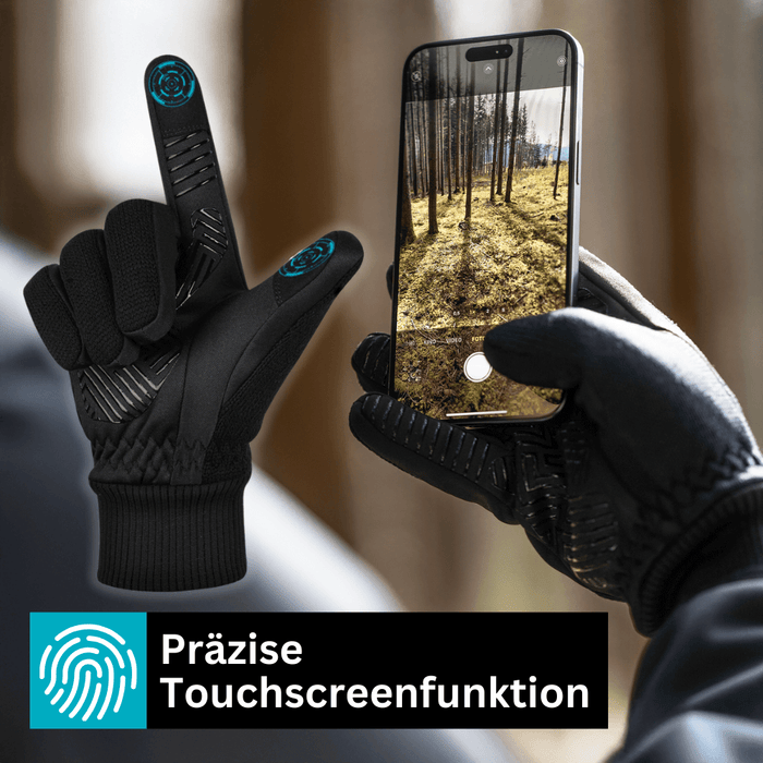 Ergonomische ThermoFit Winterhandschuhe, kältetauglich, mit wasserdichtem Material für maximalen Komfort.