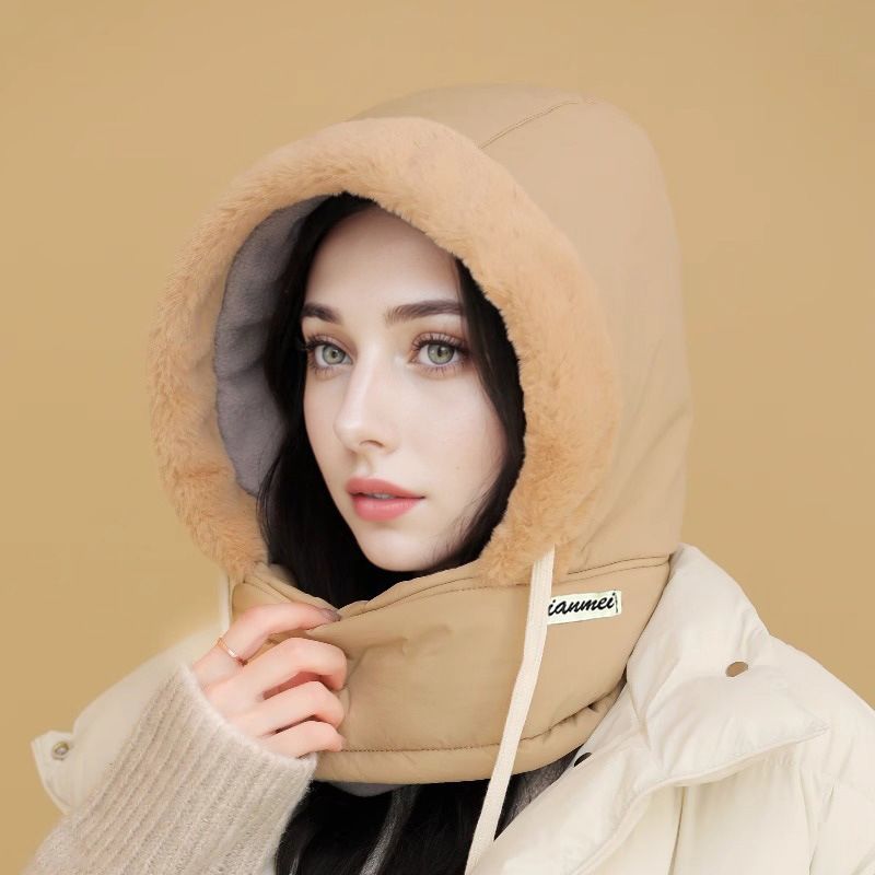 Leichte, warme Thermomütze mit Gesichtsmaske, optimal für Outdoor & Sport.
